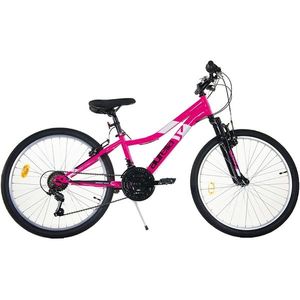 Bicicleta Dino Bikes 24 inch MTB femei Ring roz imagine