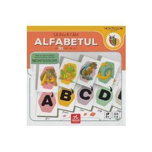 Sa invatam alfabetul cu 31 de carti de joc 5 ani+ imagine