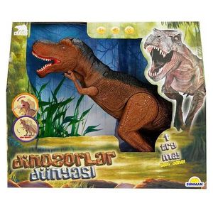 Figurina Dinozaur cu lumini si sunete, Crazoo, Maro imagine