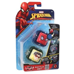 Set 2 figurine de lupta Battle Cubes Spiderman, Dr Octopus vs Gold Spider imagine