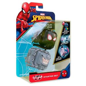 Set 2 figurine de lupta Battle Cubes Spiderman, Miles vs Rhino imagine