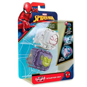 Set 2 figurine de lupta Battle Cubes Spiderman, Gwen vs Green Goblin imagine
