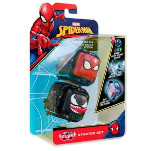 Set 2 figurine de lupta Battle Cubes Spiderman, Spiderman vs Venom imagine