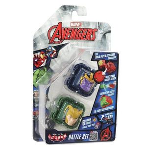 Set 2 figurine de lupta Battle Cubes Avengers, Thanos vs Loki imagine
