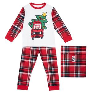 Pijama copii Chicco, bluza si pantaloni, rosu, 31312 imagine