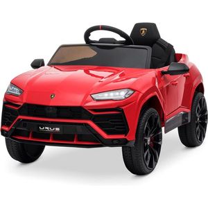 Masinuta electrica pentru copil 2-5 ani, Lamborghini Urus 70W 12V 7Ah, culoare Rosie imagine
