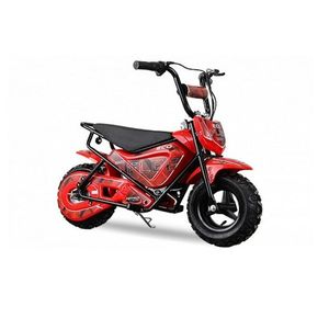 Mini Motocicleta electrica cu roti ajutatore, NITRO ECO Flee 300W 24V, culoare Portocalie imagine