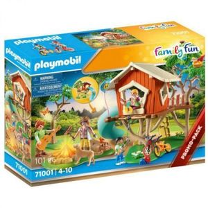 Playmobil - Casa Din Copac Cu Tobogan imagine