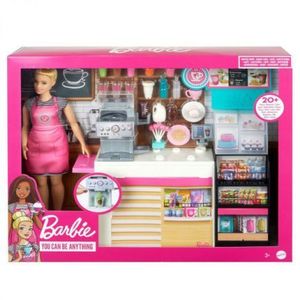 Barbie Set Cafenea Cu 20 De Accesorii imagine