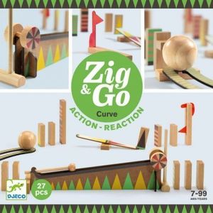 Zig and Go Djeco, set de constructie cu 27 piese, Bila cea mai mare imagine