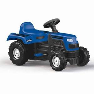 Tractor cu pedale copii, albastru, 3 ani+, Dolu 8045 imagine