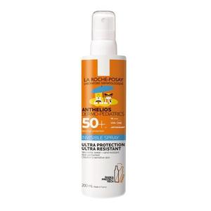 Spray invizibil cu protectie solara SPF 50+ pentru fata si corp Anthelios Dermo-Pediatrics, La Roche-Posay, 200 ml imagine