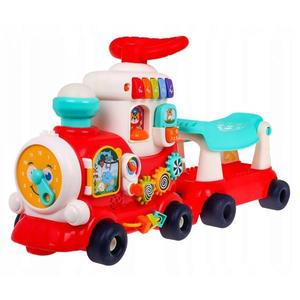 Trenulet interactiv pentru copii 4 in 1 Hola Toys imagine