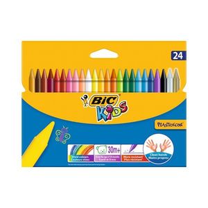 Set creioane cerate Plastidecor Bic, P24 imagine