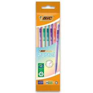 Set 5 creioane mecanice, Bic Matic Pastel, 0.7mm imagine
