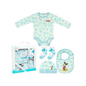 Set cadou nou-nascuti Mickey Mouse bebelusi 0-3 luni imagine