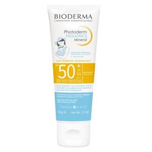 Crema minerala protectie solara pentru copii Photoderm Pediatrics, SPF 50+, Bioderma, 50 g imagine