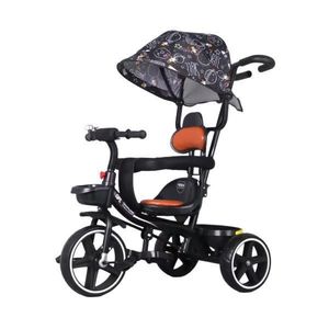 Tricicleta bebelusi cu copertina retractabila si maner parental pentru copii intre 2 si 6 ani, Neagraosuri depozitare, Protectie in jurul sezutului imagine