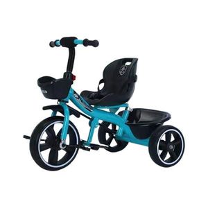 Tricicleta cu pedale pentru copii intre 2 ani si 6 ani, Albastra imagine