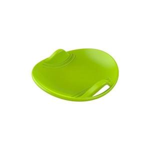 Sanie pentru copii, rotunda, din plastic, verde, 60x59x11 cm, 12878 imagine