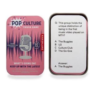 Joc - Culture Pop Trivia | Kikkerland imagine