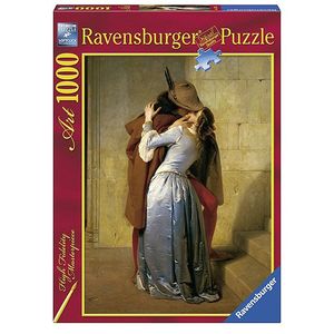 Puzzle 1000 piese - Francesco Hayez - The Kiss | Ravensburger imagine