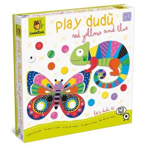 Puzzle educativ - Play Dudu: Red, Yellow and Blue-The Colors Game | Ludattica imagine
