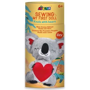 Kit de cusut - Prima mea papusa - Koala cu inima | Avenir imagine