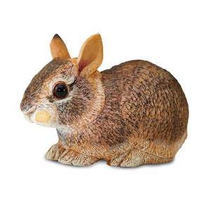 Figurina - Eastern Cottontail Rabbit Baby | Safari imagine