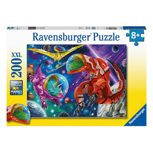 Puzzle 200 piese - XXL - Space Dinosaurs | Ravensburger imagine