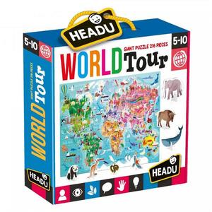Puzzle educativ - World Tour | Headu imagine