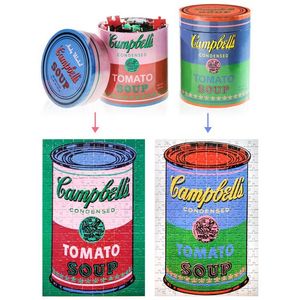 Puzzle - Andy Warhol Soup Can Pink | Galison imagine