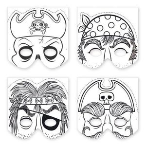 Pirates Make-A-Mask | Mudpuppy imagine