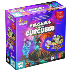 Joc educativ - Vulcanul cu lava curcubeu | ROOVI imagine