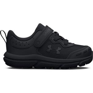 Pantofi sport copii Under Armour Assert 10 AC TD 'Triple Black' 3026184-002, 21, Negru imagine