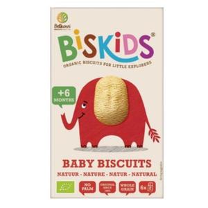 Biscuiti Eco Biskids Baby pentru bebelusi +6 luni, Belkron, 120 g imagine