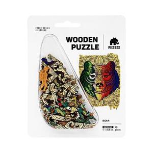 Puzzle 40 din lemn: Urs imagine