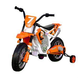 Motocicleta electrica Kinderauto BJH022 70W 12V PREMIUM, culoare Portocaliu imagine