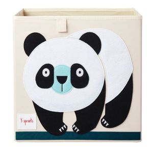 Cutie de depozitare, 3 Sprouts, Panda imagine
