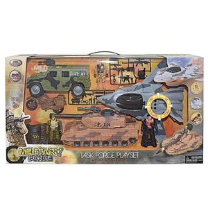 Set de vehicule militare cu figurine, Hero Combat, 26 piese imagine