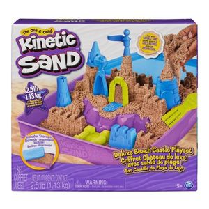 Set de joaca cu nisip si 9 forme de modelat, Kinetic Sand, 20143453 imagine