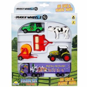 Set de joaca la ferma, Maxx Wheels, Vaca imagine