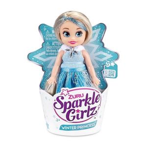 Papusa mini cu tinuta de bal Sparkle Girlz, 12 cm imagine