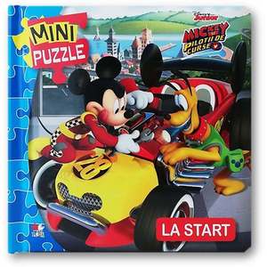 Carte Editura Litera, Disney junior. Mini puzzle. Mickey si pilotii. La start imagine
