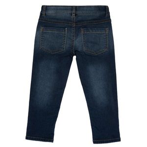 Pantaloni lungi copii Chicco denim, albastru inchis, 08916-65MC imagine