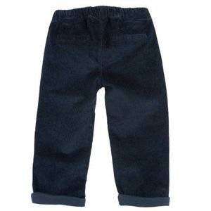 Pantaloni lungi copii Chicco din catifea, albastru inchis, 08938-65MC imagine
