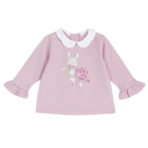 Bluza copii Chicco, roz prafuit, 01901-65MFCO imagine
