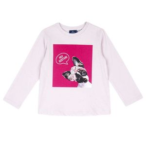Bluza copii Chicco, alb cu roz, 01924-65CLT imagine