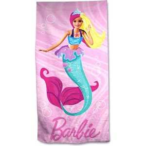 Prosop de plaja SunCity Barbie Mermaid 70x140 cm Fast Dry AYM071665 imagine