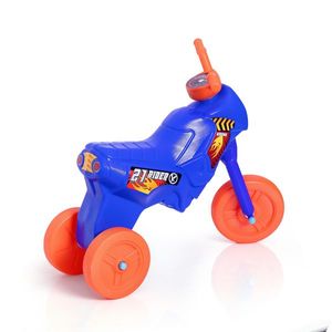 Tricicleta fara pedale Guclu Toys Junior Blue imagine